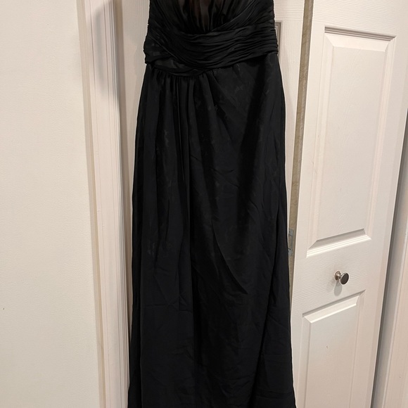 Christina Wu black/champagne cocktail dress - Picture 3 of 4